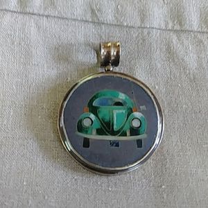 Croisonne Enamel Pendant